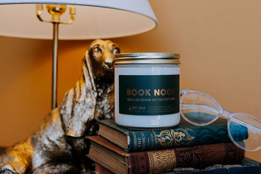 Book Nook Candle