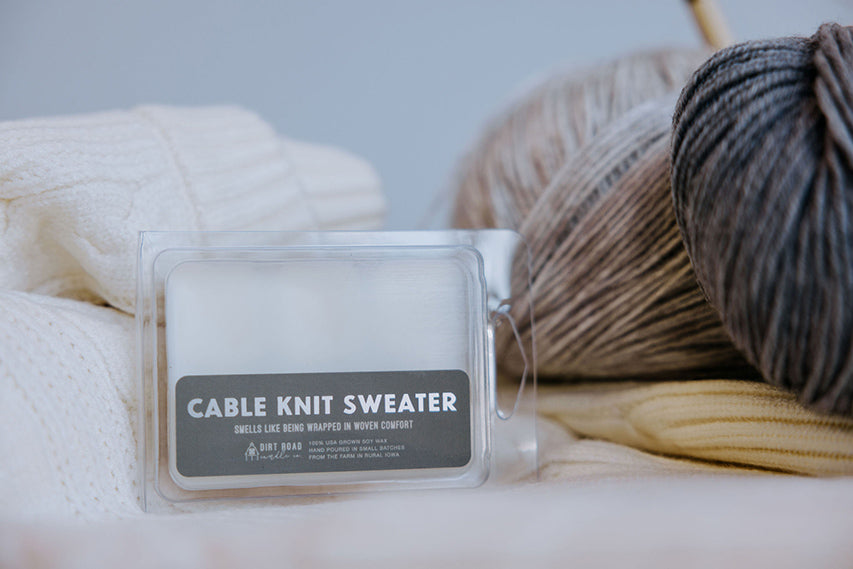 Cable Knit Sweater Wax Melts