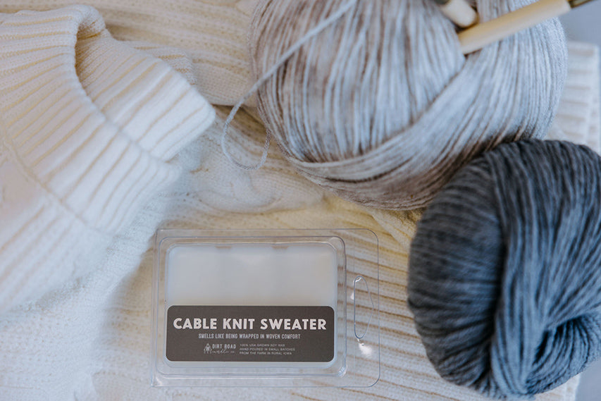 Cable Knit Sweater Wax Melts