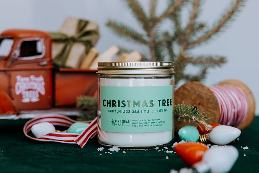 Christmas Tree Candle