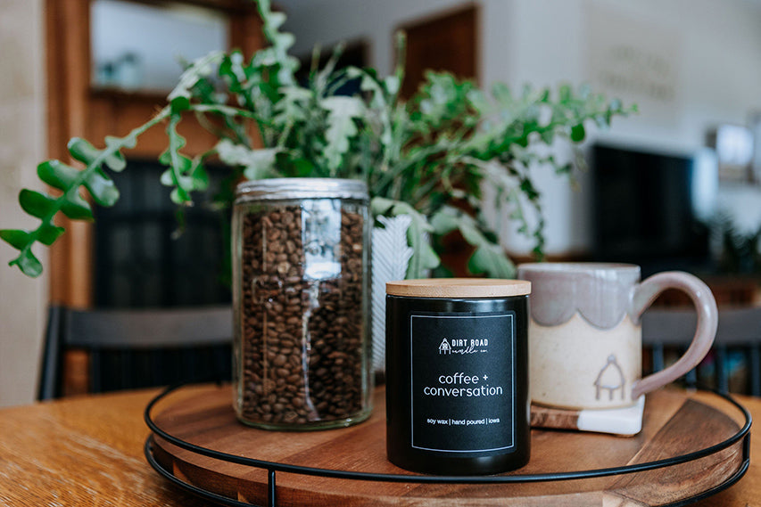 Coffee + Conversation Candle