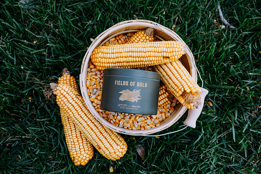 Fields Of Gold Candle Dirt Road Candle Co x Kelso & Co