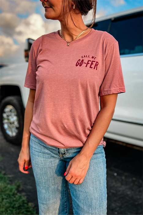 Go-Fer Gal Graphic T-Shirt - Dirt Road Candle Co. x Kelso & Co.
