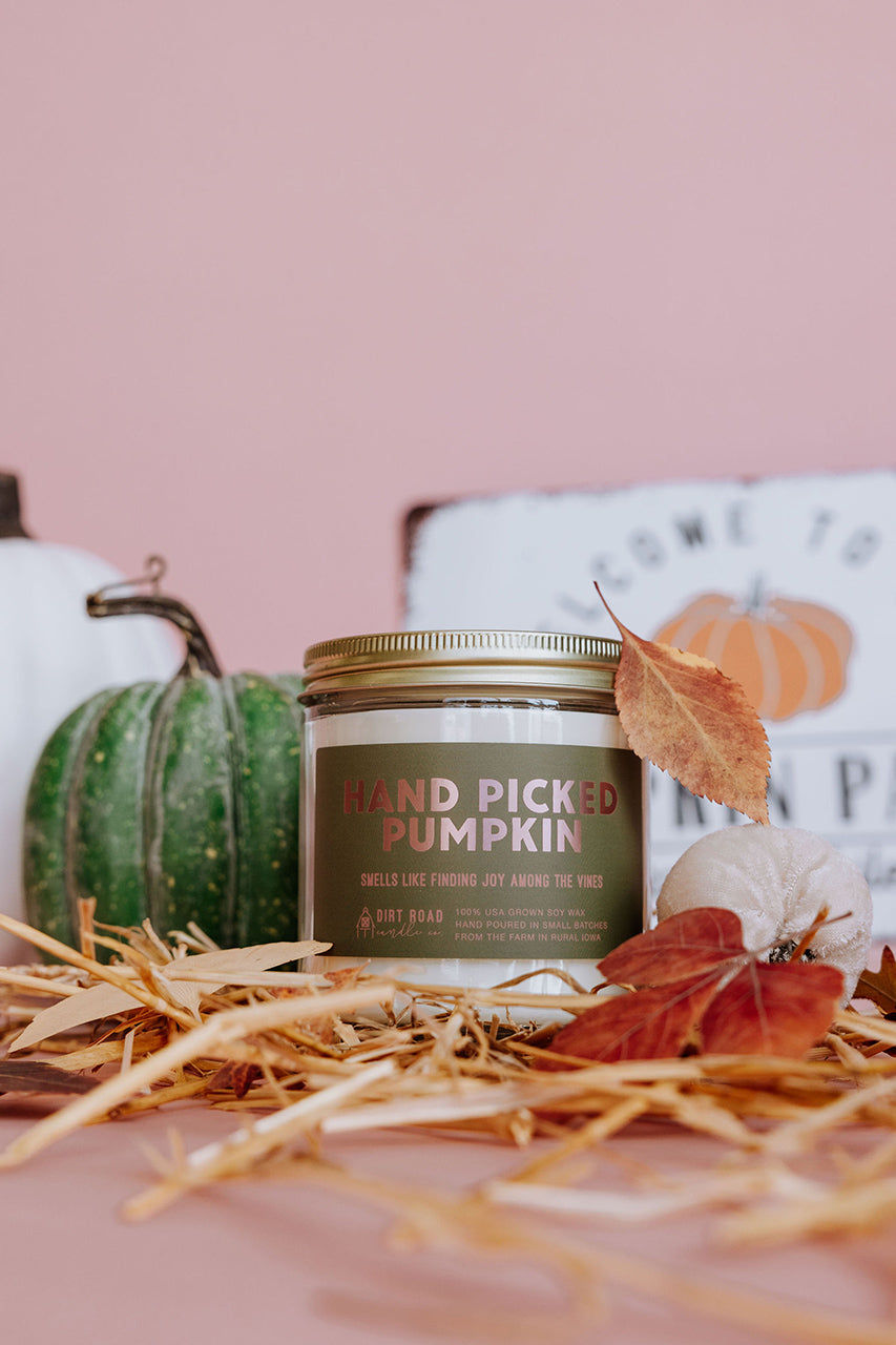 Hand Picked Pumpkin Candle