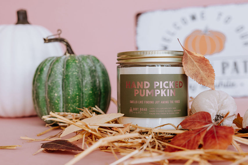 Hand Picked Pumpkin Candle