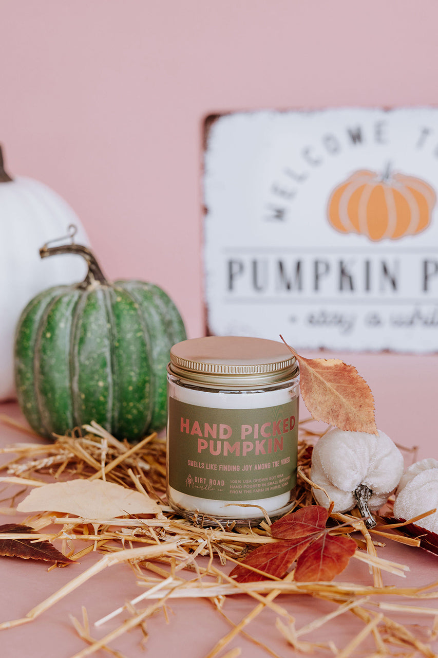 Hand Picked Pumpkin Candle