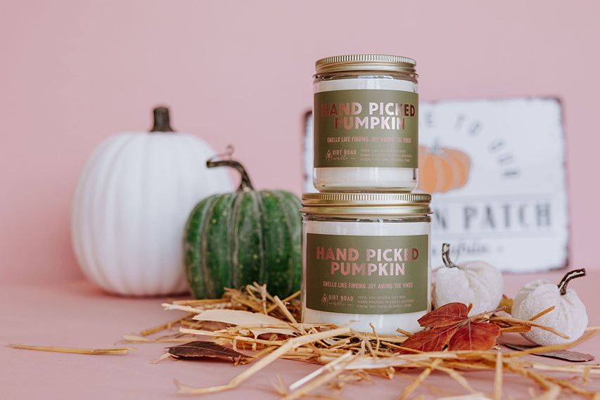 Hand Picked Pumpkin Candle