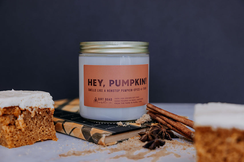 Hey, Pumpkin Candle