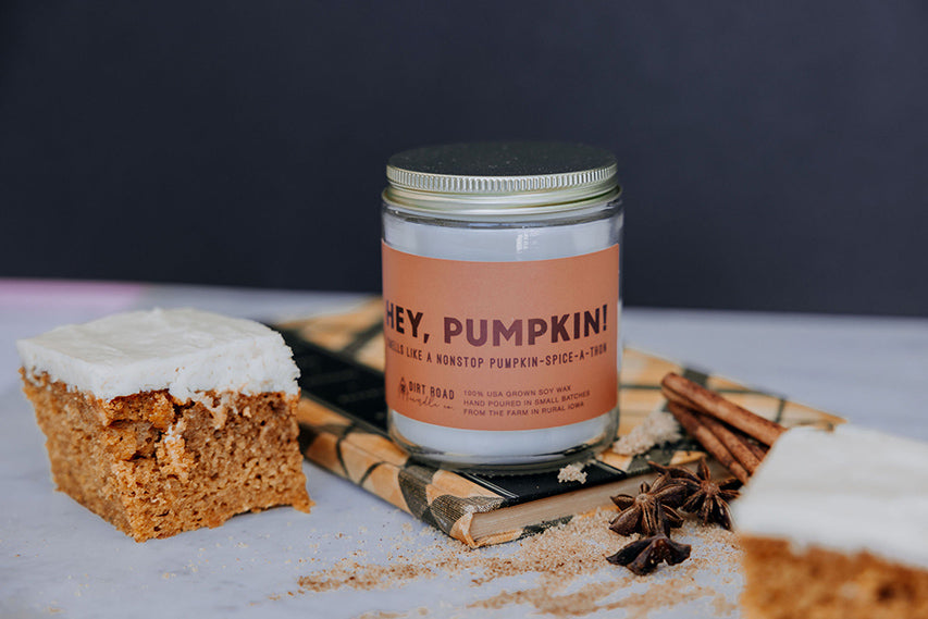 Hey, Pumpkin Candle