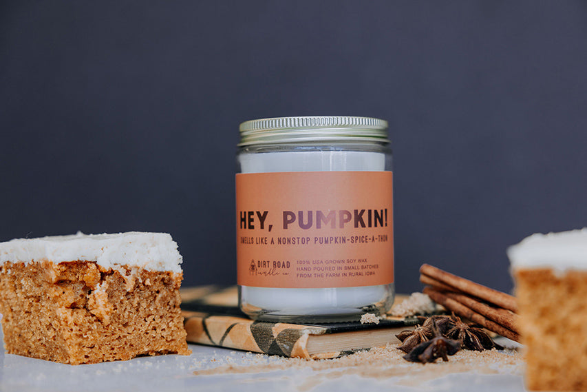 Hey, Pumpkin Candle