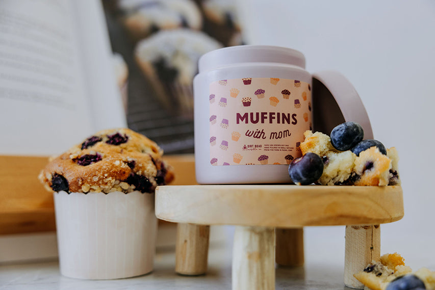 Muffins With Mom Candle