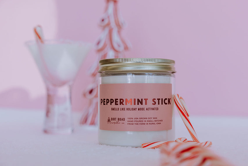 Peppermint Stick Candle