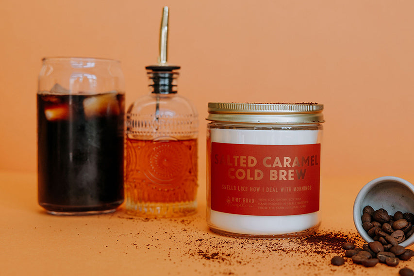 Salted Caramel Cold Brew Candle