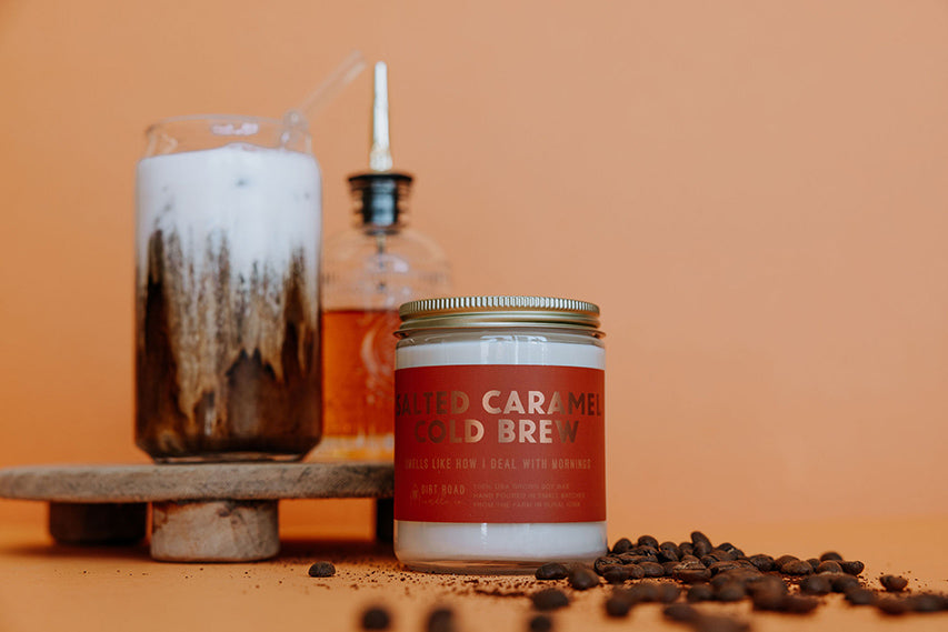 Salted Caramel Cold Brew Candle