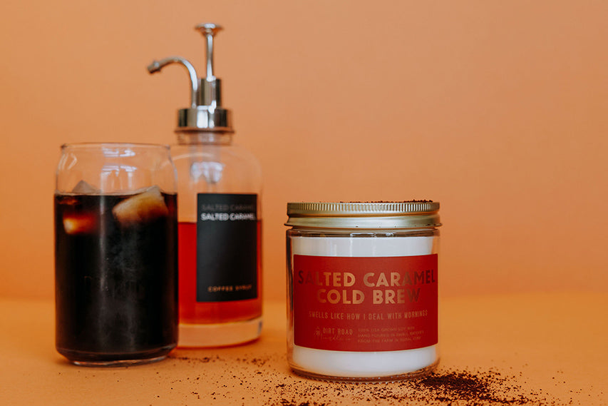 Salted Caramel Cold Brew Candle