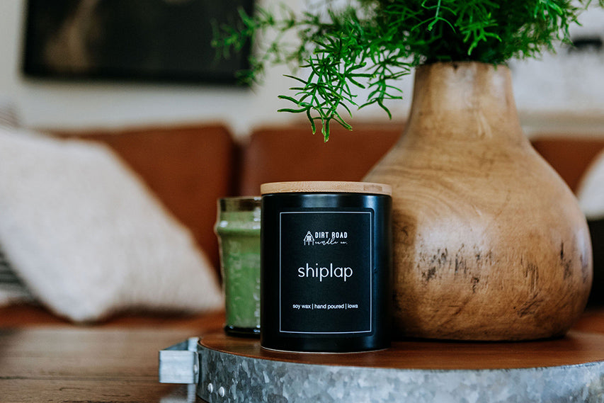 Shiplap Candle