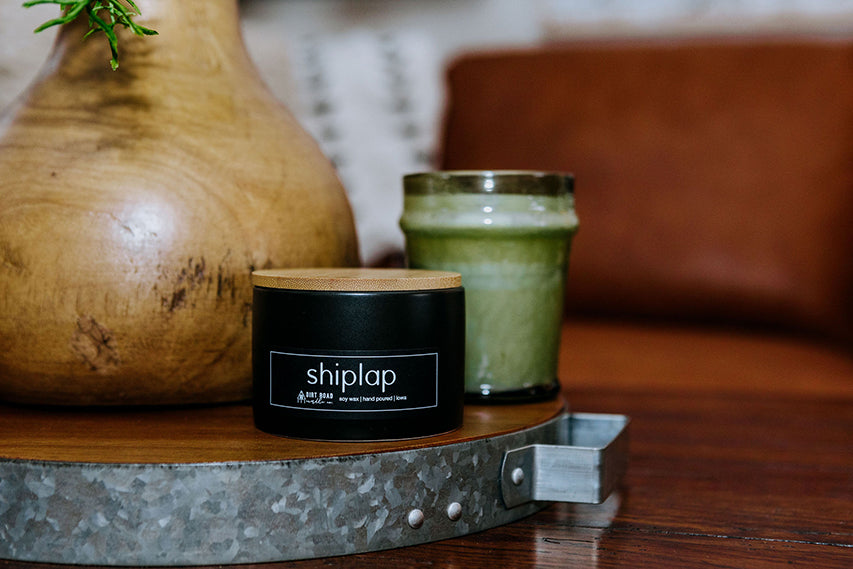 Shiplap Candle