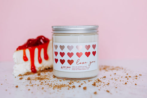 Hearts Candle