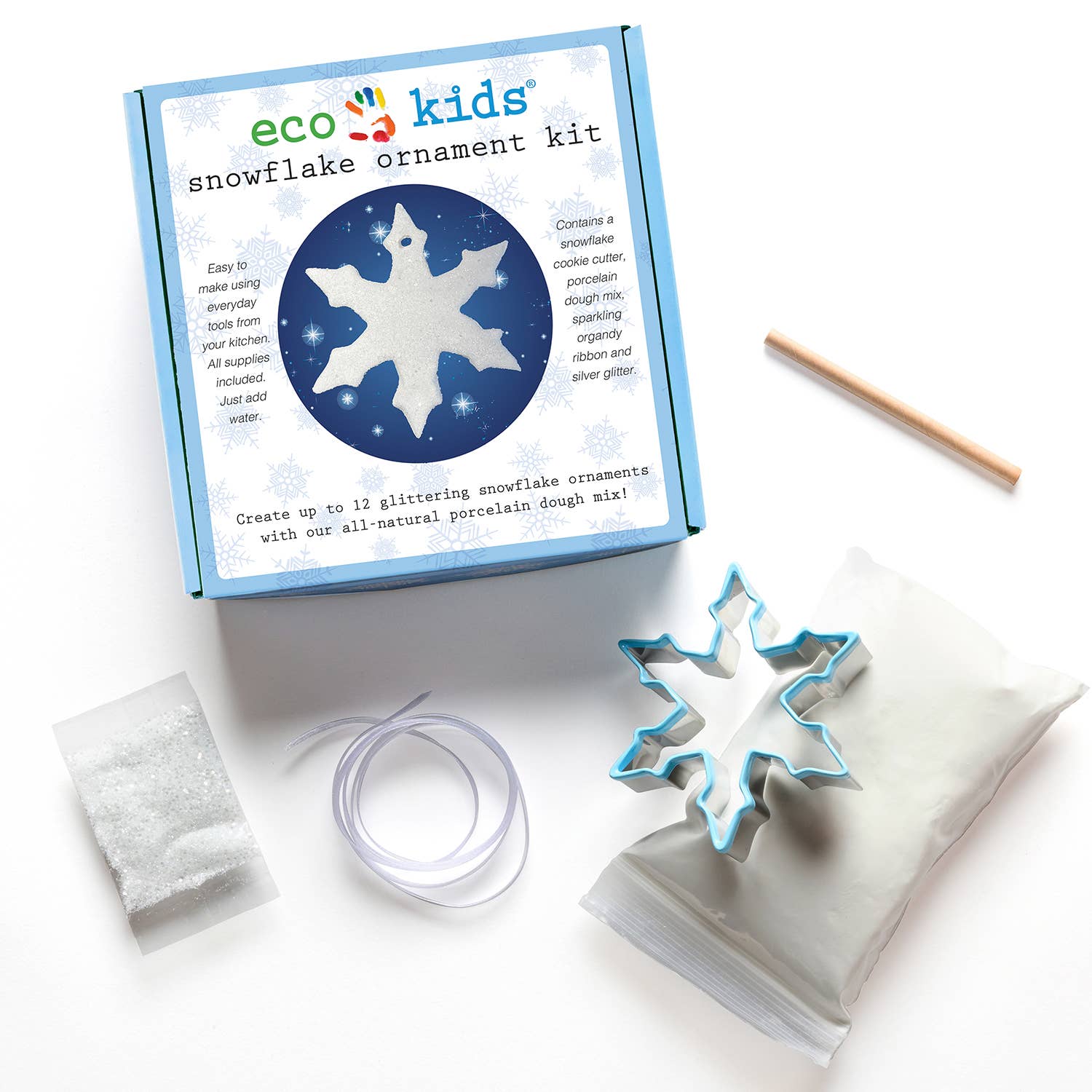 Snowflake ornament kit - case