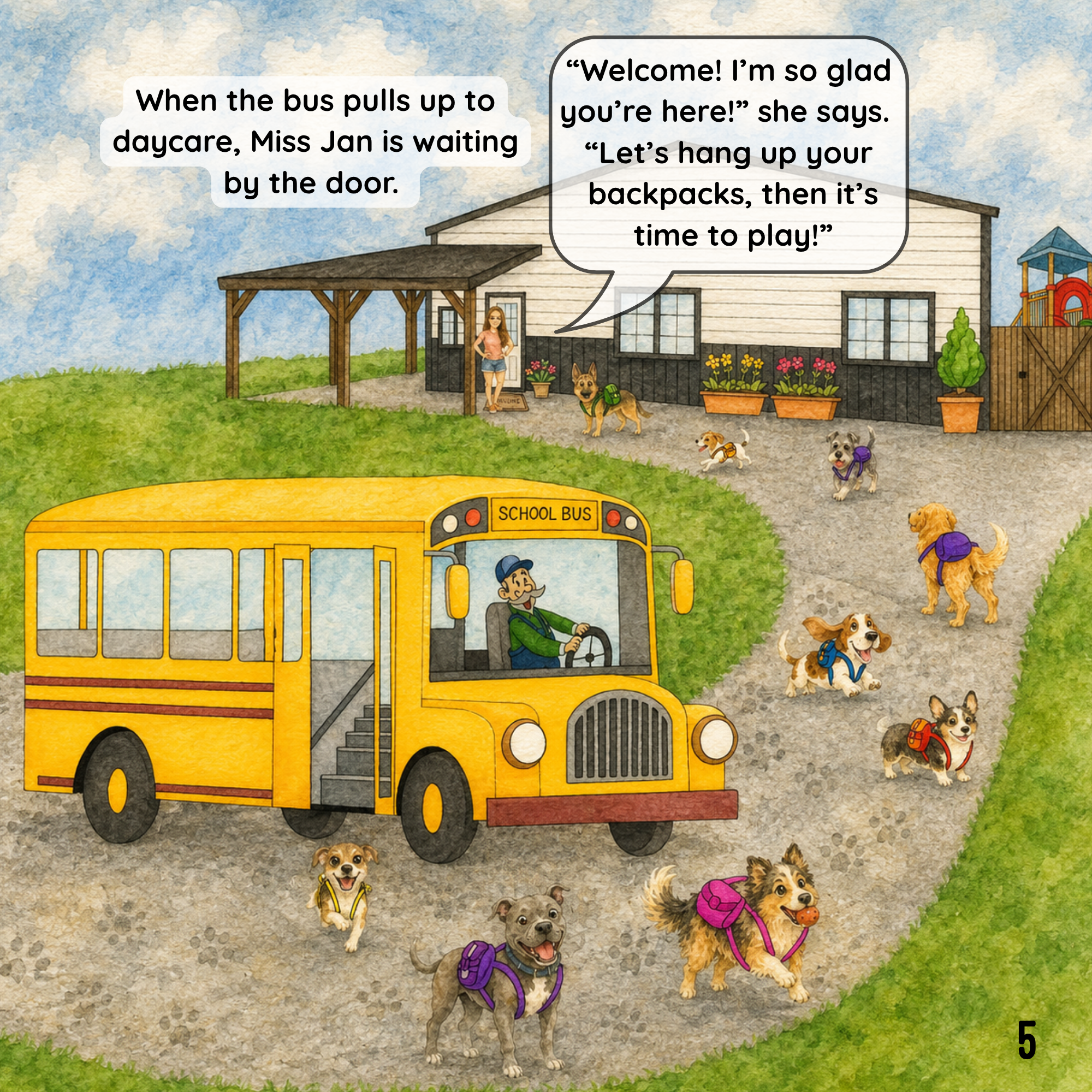 The Adventures of Boss and Rowdy: Off to Daycare