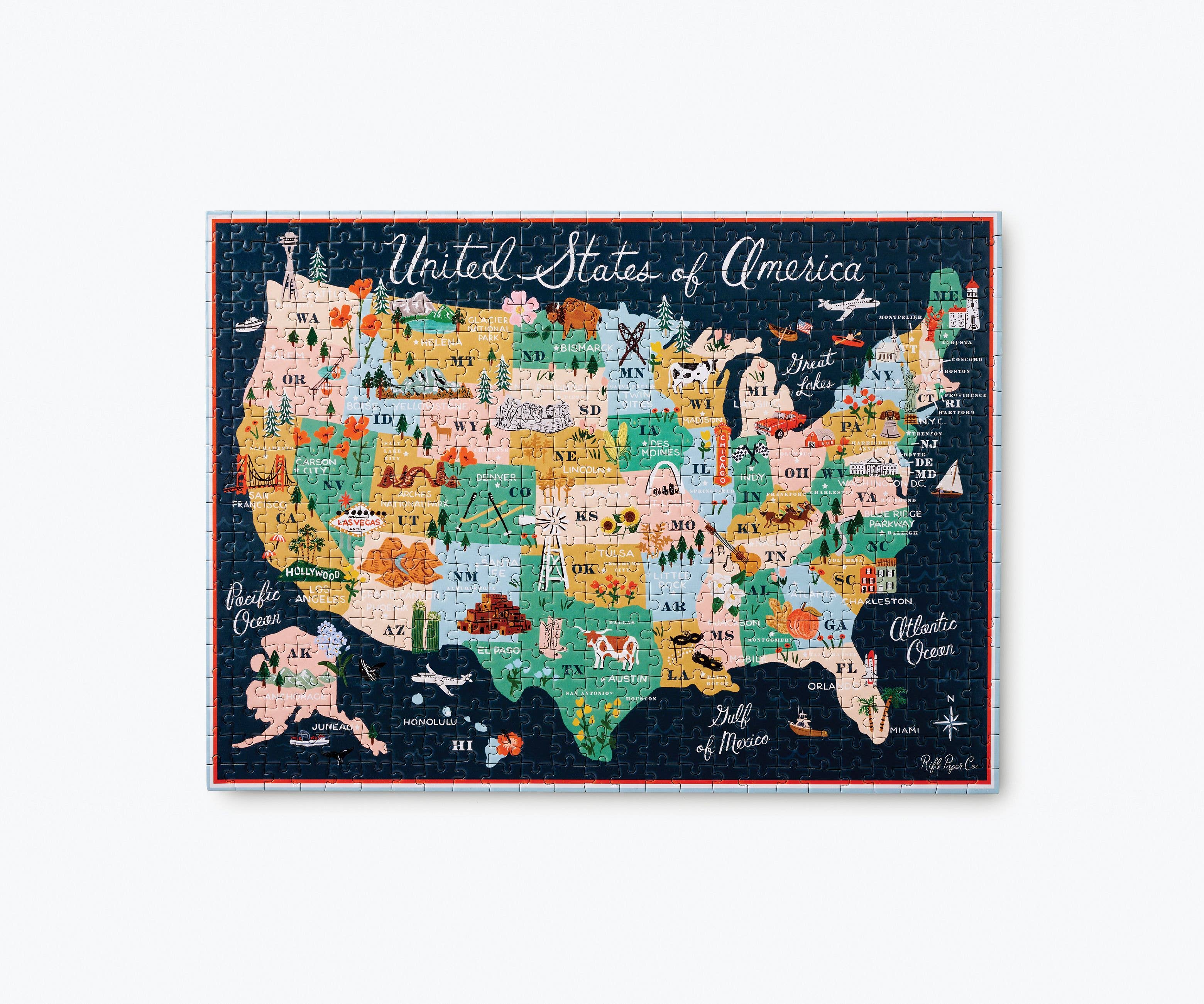 American Road Trip Jigsaw Puzzle