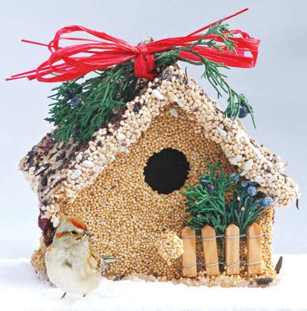 Holiday Birdie Cottage Treat