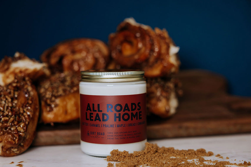 All Roads Lead Home Candle