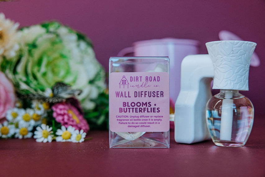 Blooms + Butterflies Wall Diffuser