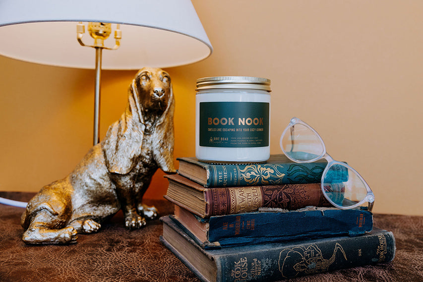 Book Nook Candle