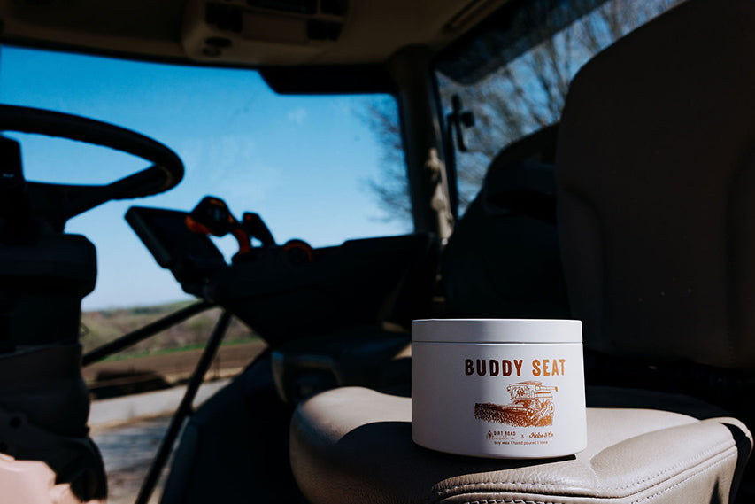 Buddy Seat Candle Dirt Road Candle Co x Kelso & Co