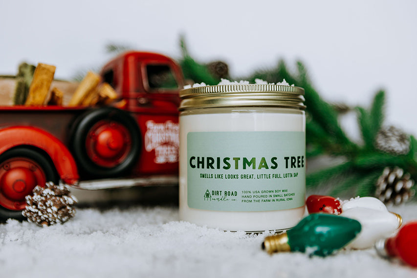 Christmas Tree Candle