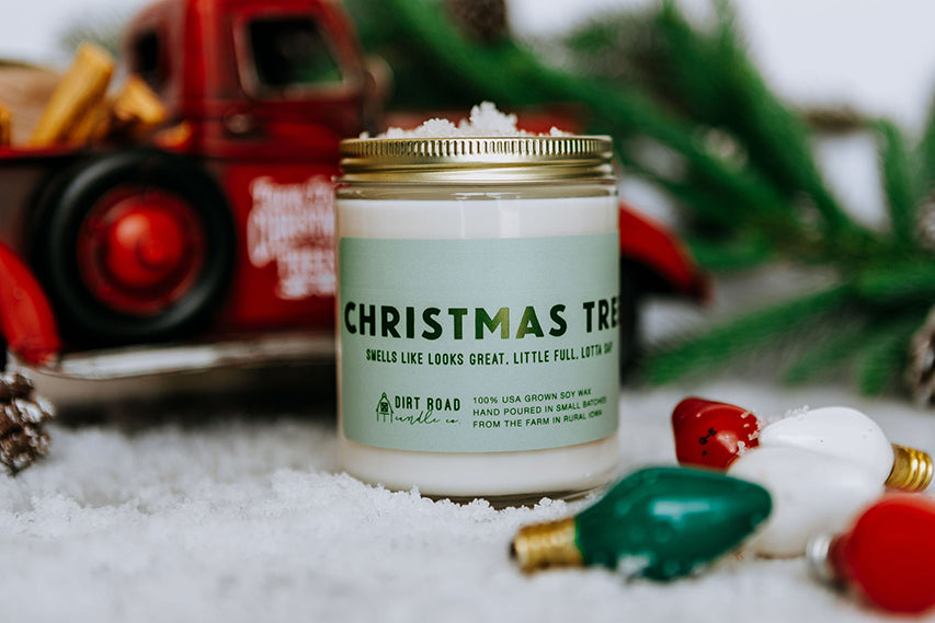 Christmas Tree Candle