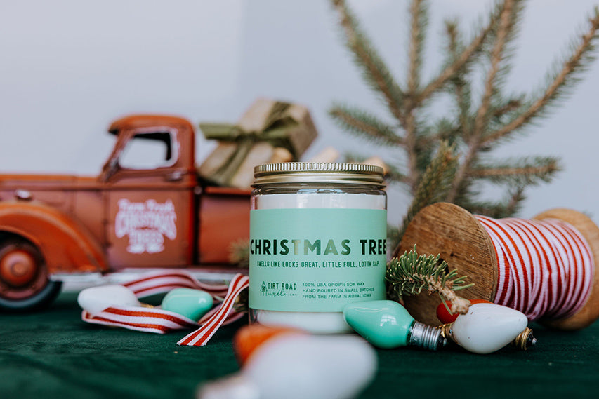 Christmas Tree Candle