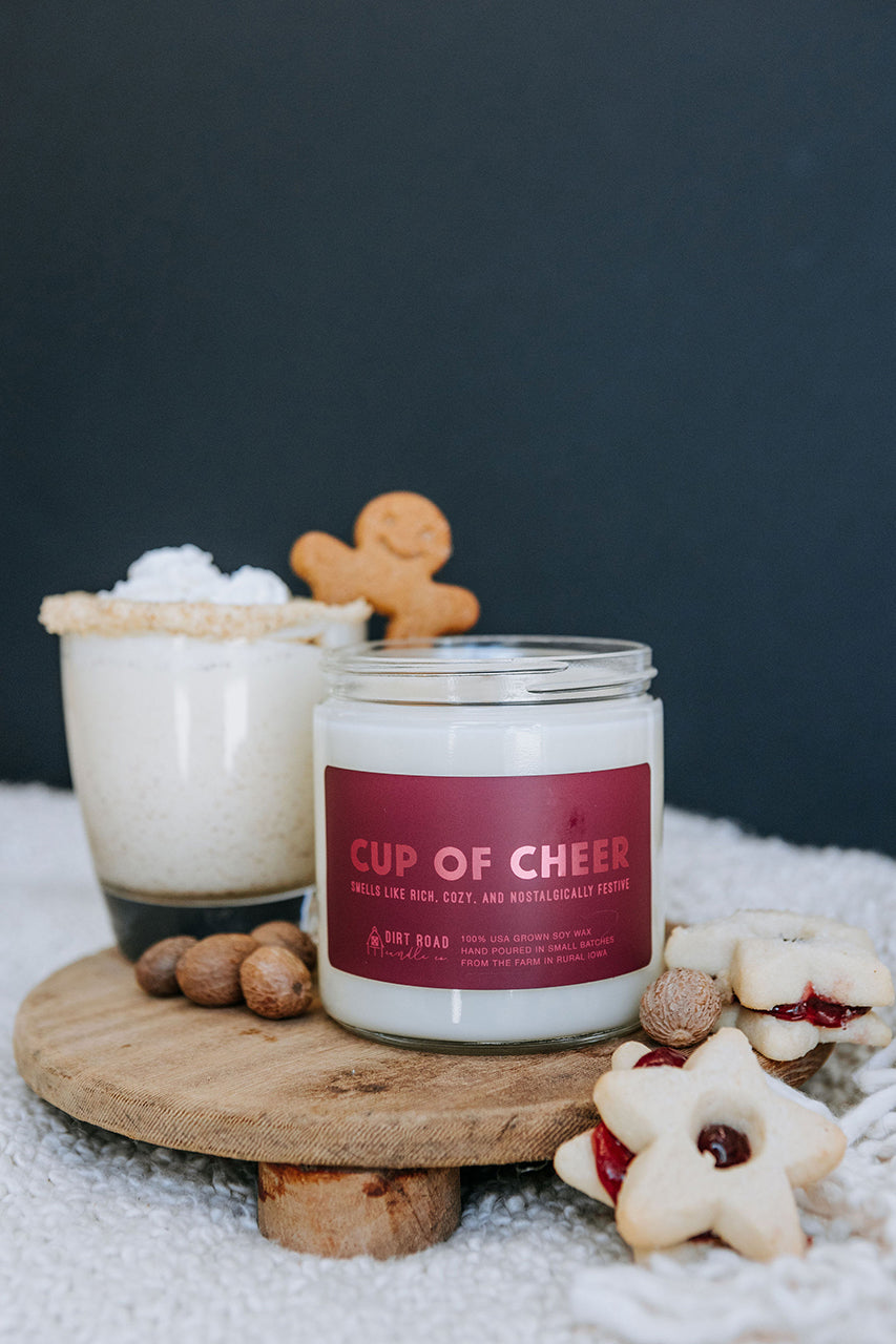 Cup Of Cheer Candle