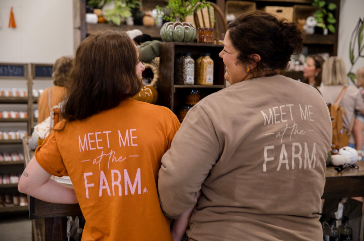 Meet Me At The Farm Crew Neck