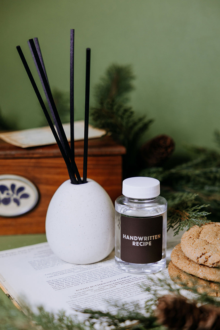 Handwritten Recipe Reed Diffuser