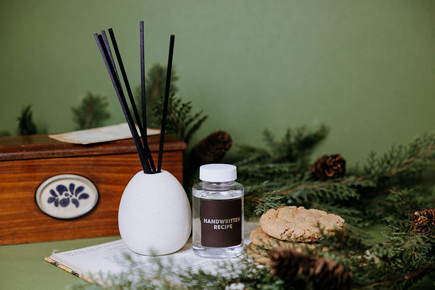 Handwritten Recipe Reed Diffuser
