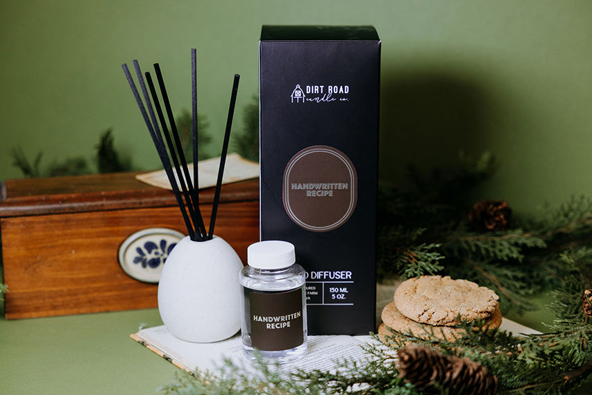 Handwritten Recipe Reed Diffuser