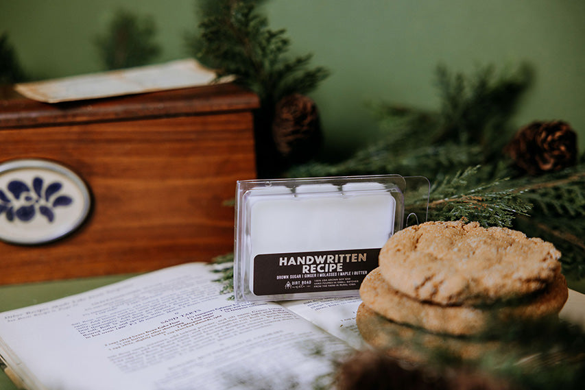 Handwritten Recipe Wax Melts
