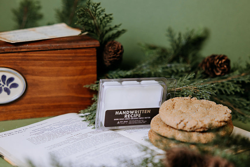 Handwritten Recipe Wax Melts