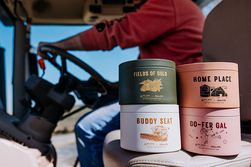 Buddy Seat Candle Dirt Road Candle Co x Kelso & Co