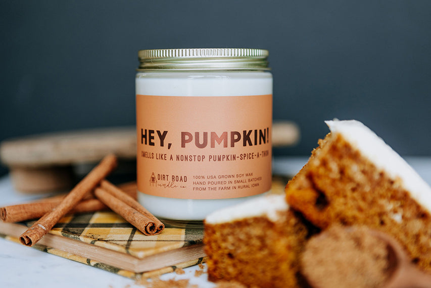 Hey, Pumpkin Candle