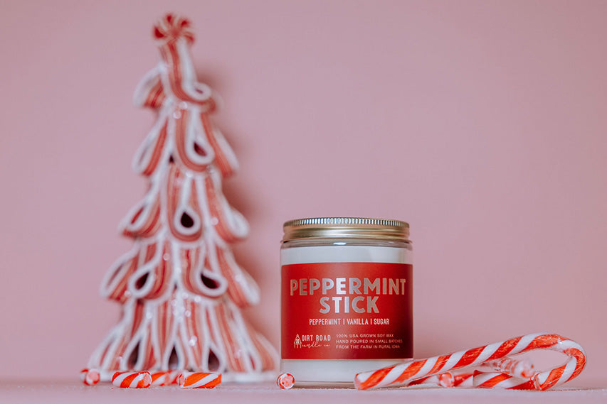 Peppermint Stick Candle