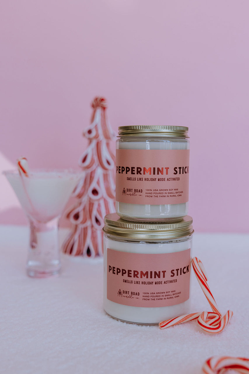 Peppermint Stick Candle