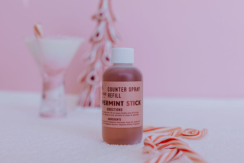 Peppermint Stick Counter Spray