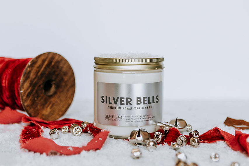 Silver Bells Candle