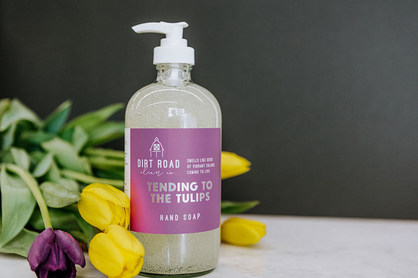 Tending To The Tulips Hand Soap