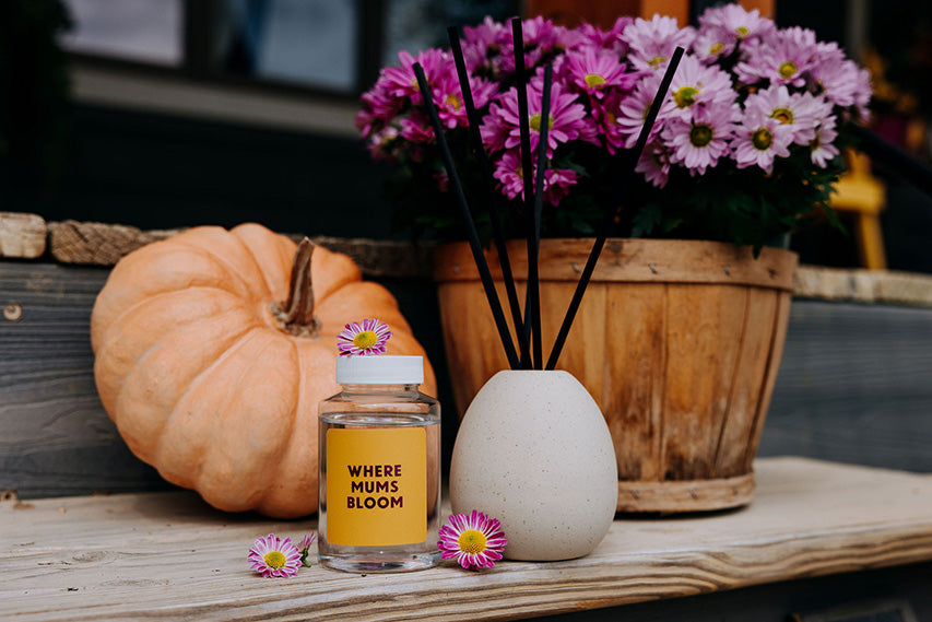 Where Mums Bloom Reed Diffuser
