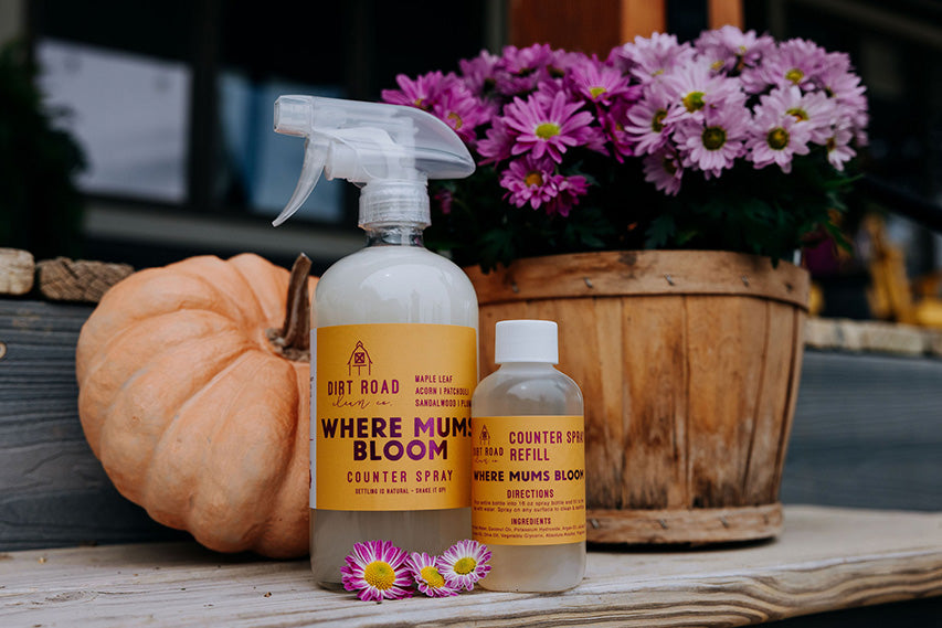 Where Mums Bloom Counter Spray