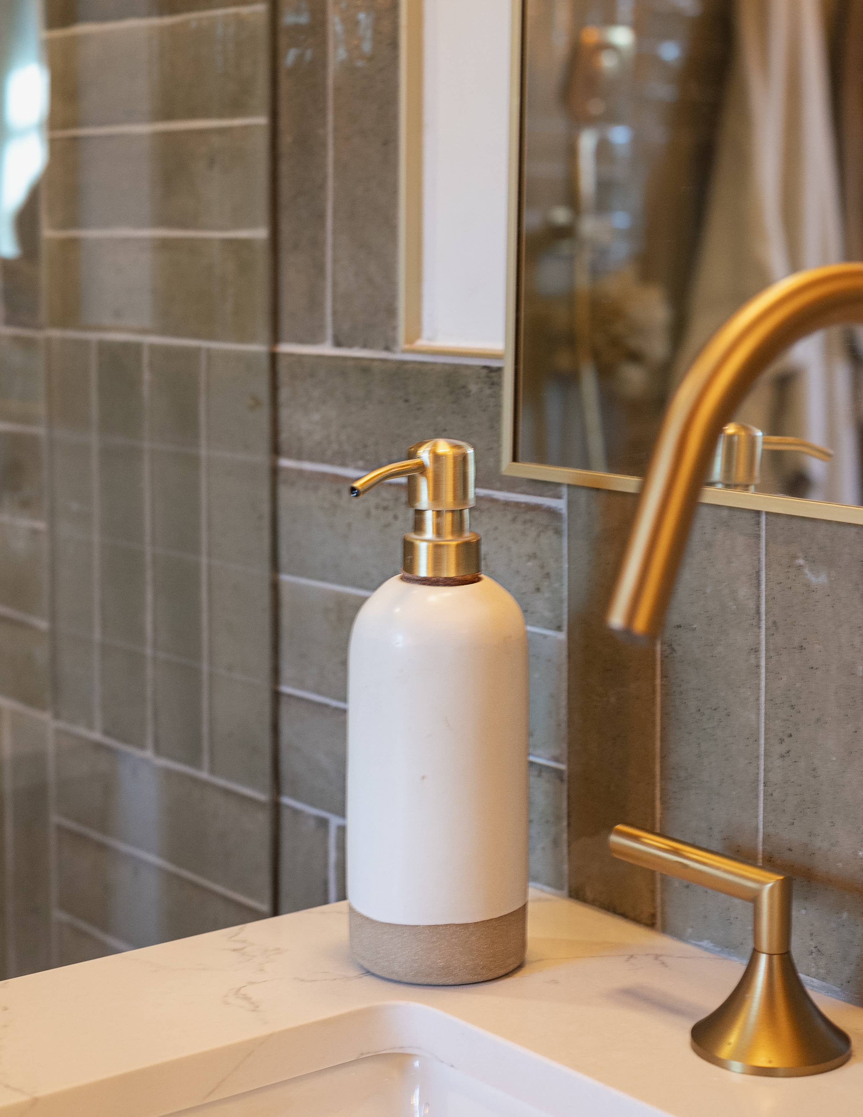 Soap Dispenser - Eggshell